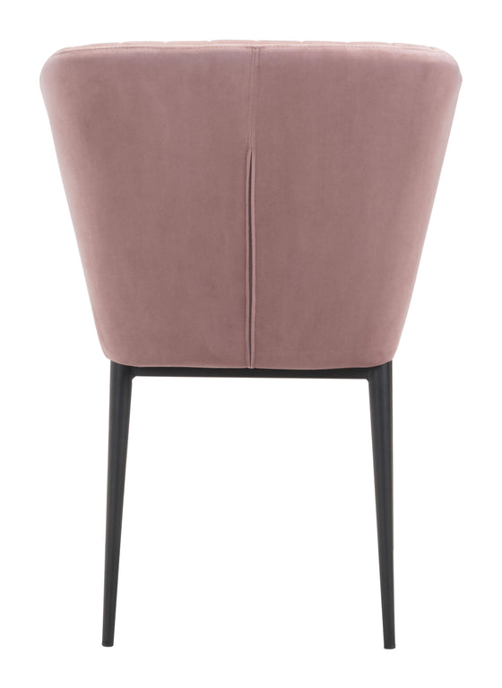 Set of 2 Tolivere Dining Chair in Pink