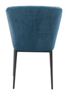 Set of 2 Tolivere Dining Chairs in Blue