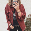 Long Corduroy Jacket for Women