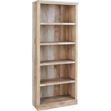  5-Shelf Weathered Finish Bookcase -71"