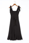 Black One-shoulder Long Dress