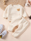 Quilted Baby Girl Jumpsuit | Available in 3 Colors