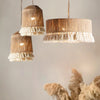 Bohemian Twine and Tassel Chandelier