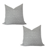 Nela Gray Pillow Covers -Set of 2 | Other Sizes Available