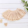 White Baby Girl Tank Top and Yellow Ruffled Skirt | Available in Other Colors