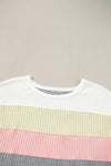 Color Block Patchwork T-shirt | Available in 3 Variants