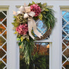 Autumn Harvest and Hydrangea Wreath