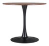 Opus Dining Table in Brown & Black