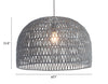 Paradise Ceiling Lamp Gray