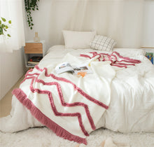  Fringed Nordic Style Throw Blanket | Available in 3 Colors