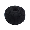 Knitted Pouf Cushion
