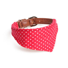  Polka Dot Bandana Collar and Dog Leash | Available in 4 Colors