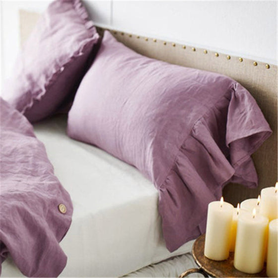 Linen Fishtail Pillowcase