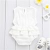 Girl Baby Clothes - Ruffled Summer Romper