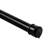 Shower Curtain Rod in Black or White