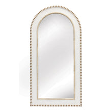  Vintage Style Mantal Mirror in Natural Finish