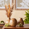 Set of 3 Wooden Vases