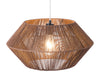 Kendrick Ceiling Lamp in Brown