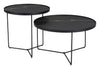 Harrison Coffee Table Set in Black