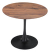 Opus Dining Table in Brown & Black