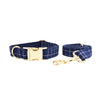 Velvet Pet Collar Traction Rope