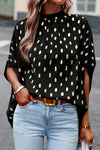 Black Polka Dot Blouse