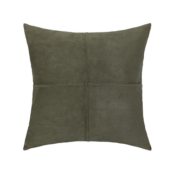 18" x 18" Suede Pillow Cover | Other Colors Available