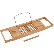  Extendable Bamboo Bathtub Rack