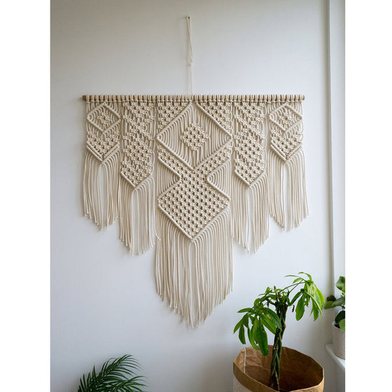 Big Bohemian Macrame Wall Hanging