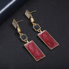 Rectangular Design Earrings