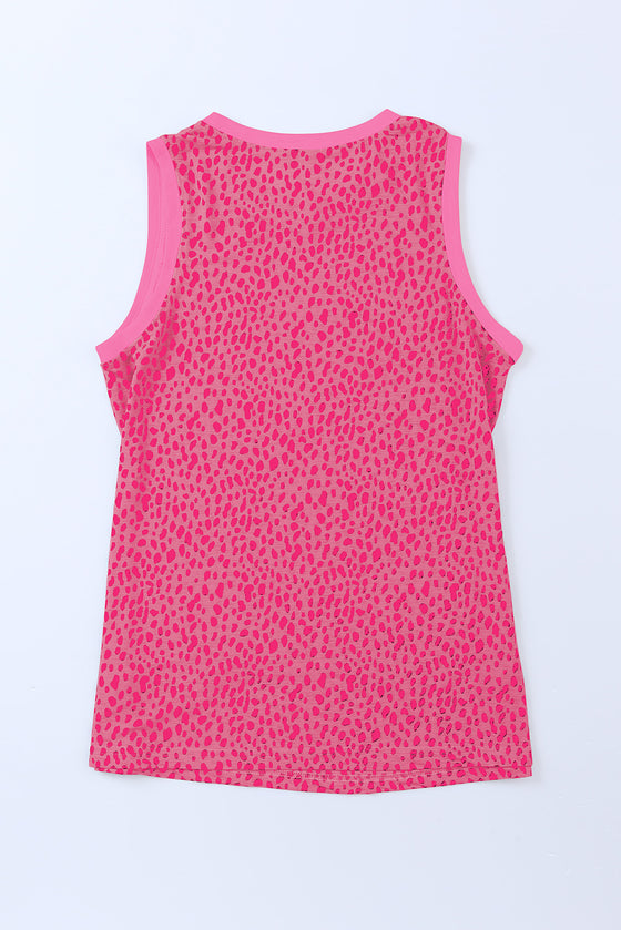 Black Dotted Print Casual Tank Top for Women | Available in 5 Colors