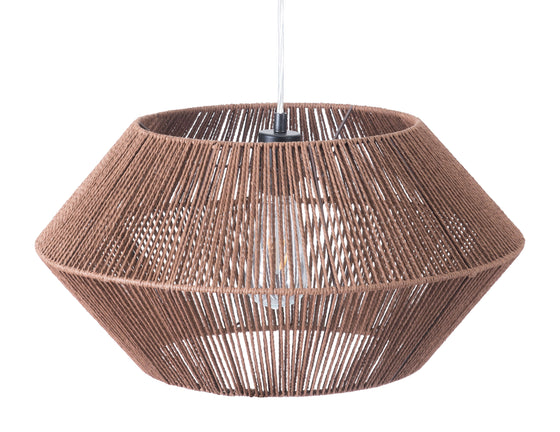 Kendrick Ceiling Lamp in Brown