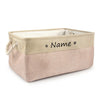 Personalized Dog Toy Basket Free Print Pet Storage Box Cat