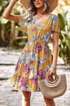 Yellow Floral Sundress