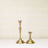 European Candle Holder in Brass Finish