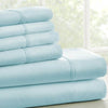 Aqua Wrinkle Resistant Soft Sheet Set