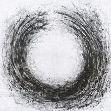  Wall Art - Circle Brush Stroke in Black and White