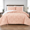 Queen/ Full Cotton Blush Pink Comforter Set