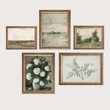  English Landscape and Still Life Wall Are Prints