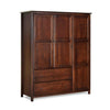 Cherry Wood Finish Bedroom  Armoire