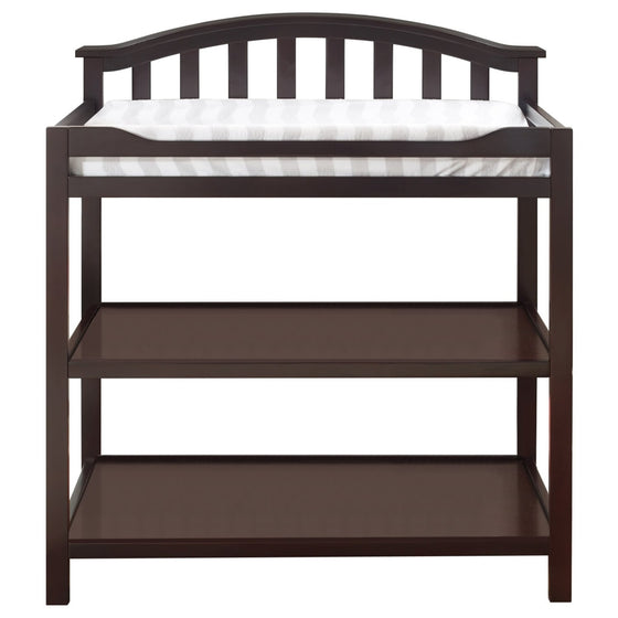 Baby's First 3 Piece Espresso Convertible Standard Nursery Furniture Set