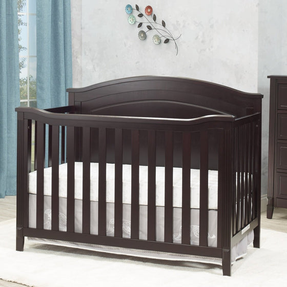 Baby's First 3 Piece Espresso Convertible Standard Nursery Furniture Set