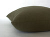 Dark Olive Pillow Cover -Set of 2 | Several Sizes Available