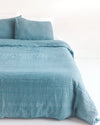 Denim Linen Queen Duvet Set