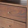 Walnut Mid Century Nightstand