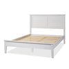 White Farmhouse Platform Bed