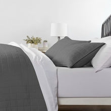  Farmhouse Bedspread Set in Grey