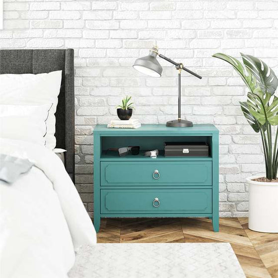 Bella 2 Drawer Nightstand