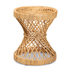  Round Rattan Side Table