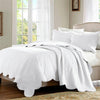 3 Piece Reversible Scalloped Edges Microfiber Quilt Set | Other Colors Available